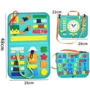 New Busy Book Children's Busy Board Dressing