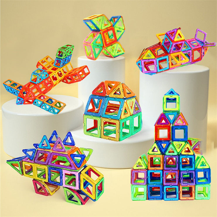 Magnetic Building Blocks DIY Magnets Toys