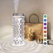 Crystal Lamp Air Humidifier Color Night Light Touch Lamp