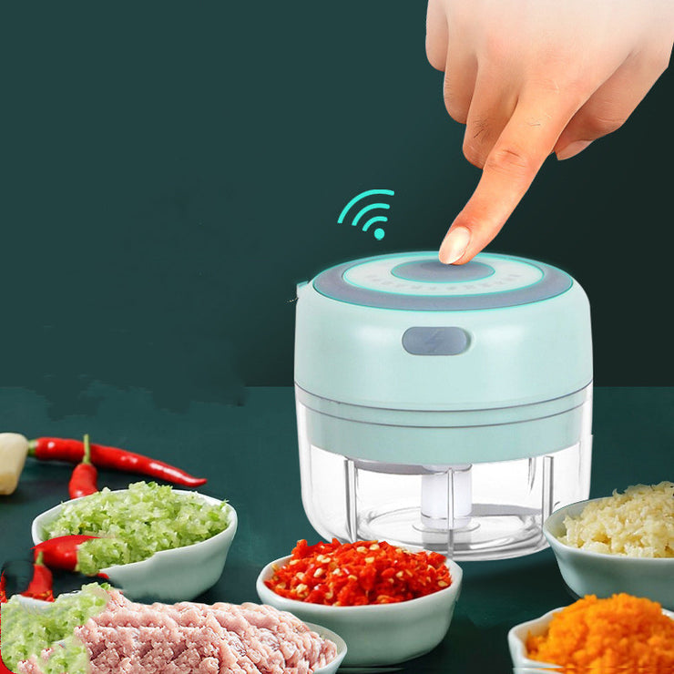 Mini Electric Garlic Chopper USB Charging Ginger Masher