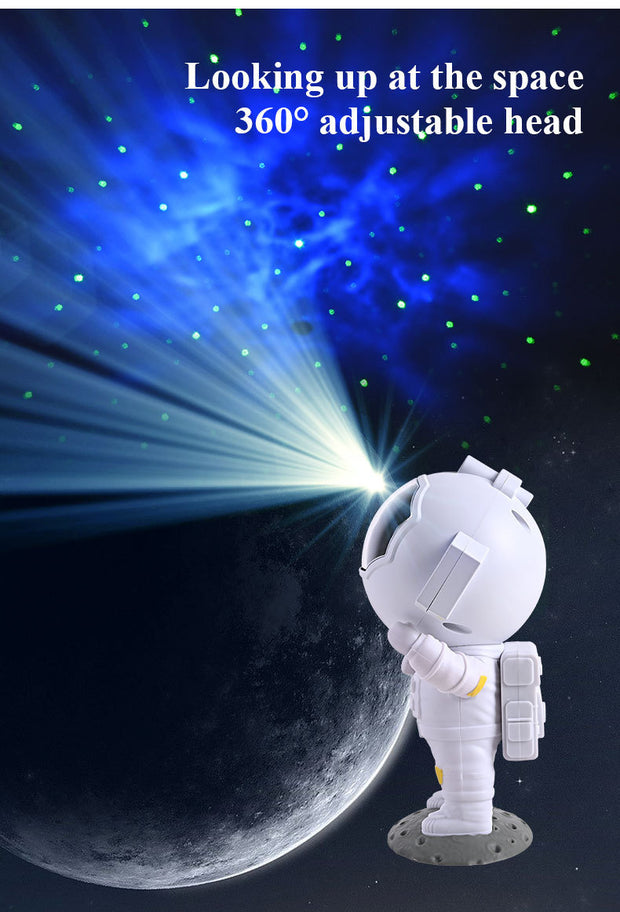 Galaxy Star Projector Starry Sky Night Light Astronaut Lamp