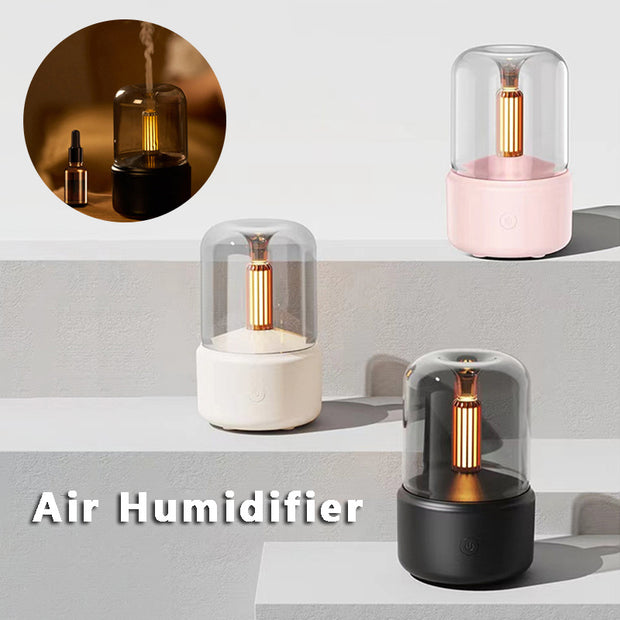 Atmosphere Light Humidifier Candlelight Aroma Diffuser Portable