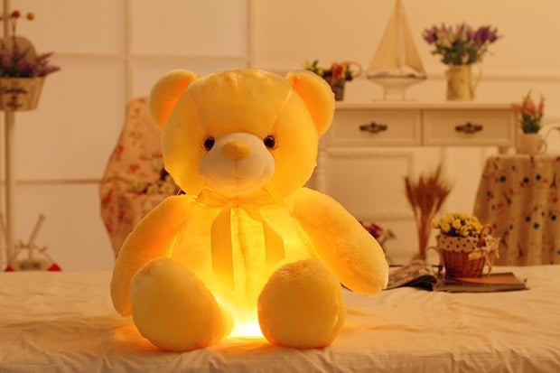 Creative Light Up LED Teddy Bear Stuffed Animals Plush Toy