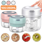 Mini Electric Garlic Chopper USB Charging Ginger Masher