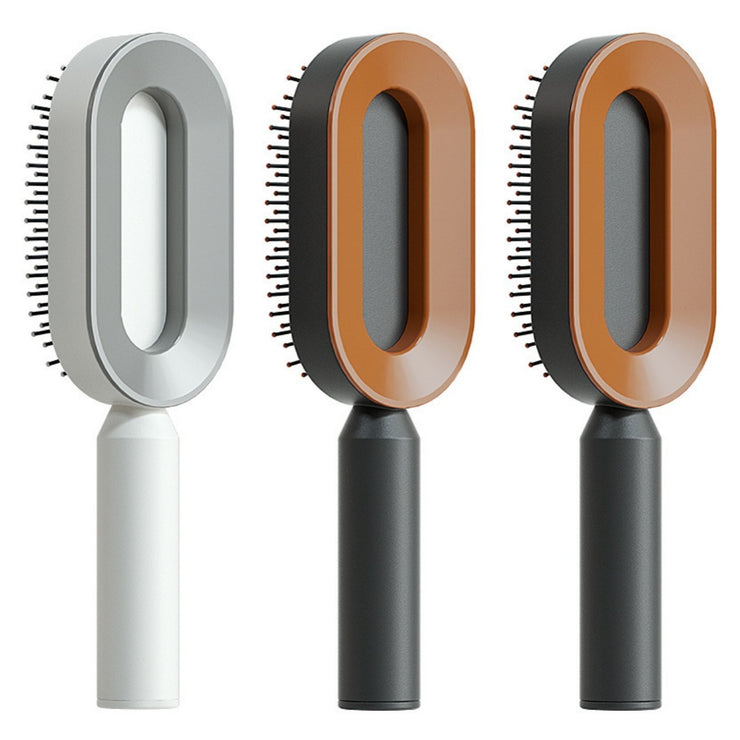 Self Cleaning Hair Brush For Women