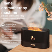 Drop Shipping Factory Direct Sale Fire Flame Humidifier Aroma