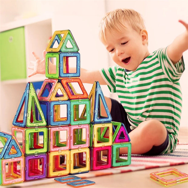 Magnetic Building Blocks DIY Magnets Toys