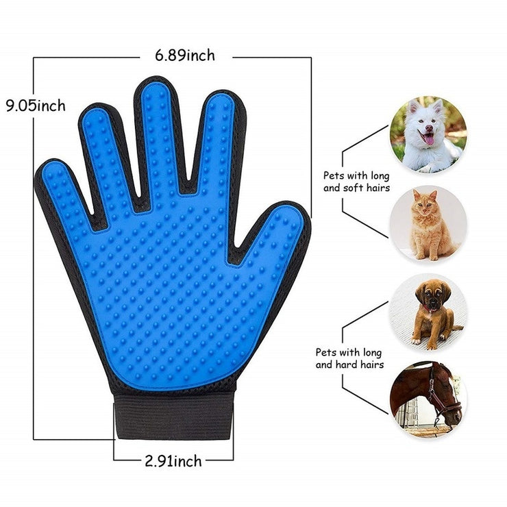 Cat Grooming Glove For Cats Wool Glove Pet Hair