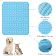 Pet Cooling Mat Cool Pad Cushion Dog Cat Puppy Blanket