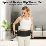 Hip Thrust Belt Dumbbells Kettlebells Belt for Squats Lunges Training Equipment