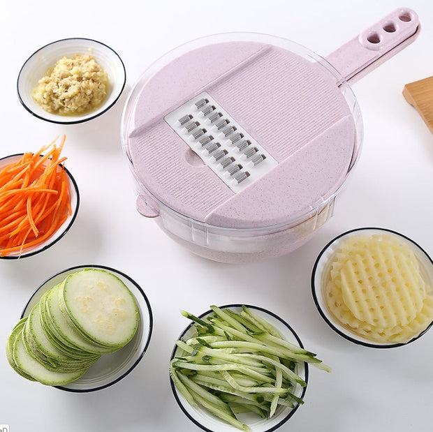 8 In 1 Mandoline Slicer Vegetable Slicer Potato Peeler