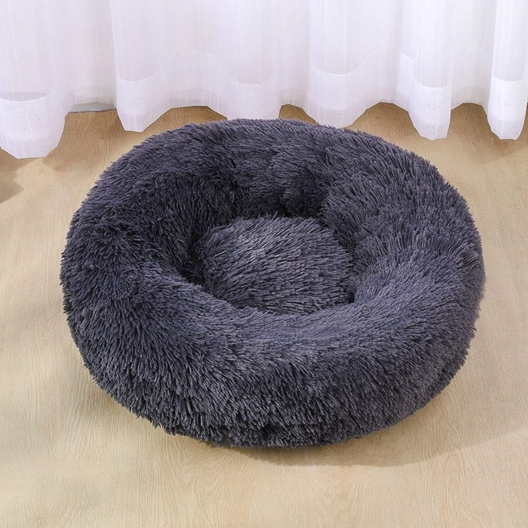 Dog Bed Super Soft Washable Long Plush Pet Kennel