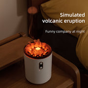 Volcanic Flame Aroma Essential Oil Diffuser USB Portable