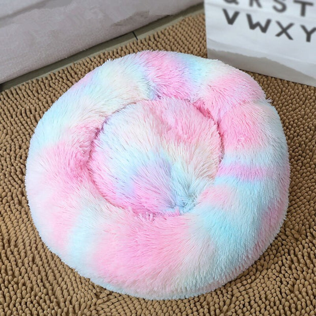 Dog Bed Super Soft Washable Long Plush Pet Kennel