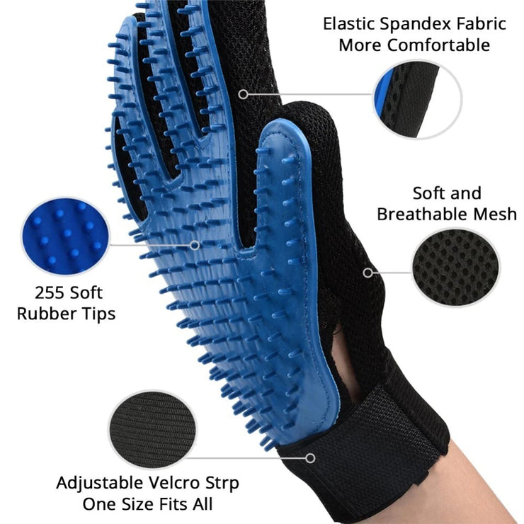 Cat Grooming Glove For Cats Wool Glove Pet Hair