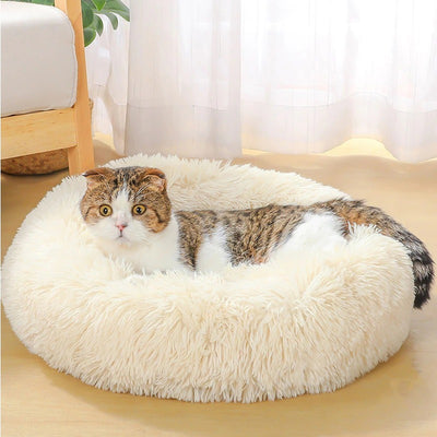 Dog Bed Super Soft Washable Long Plush Pet Kennel