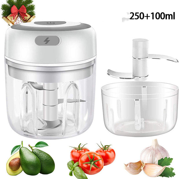 Mini Electric Garlic Chopper USB Charging Ginger Masher