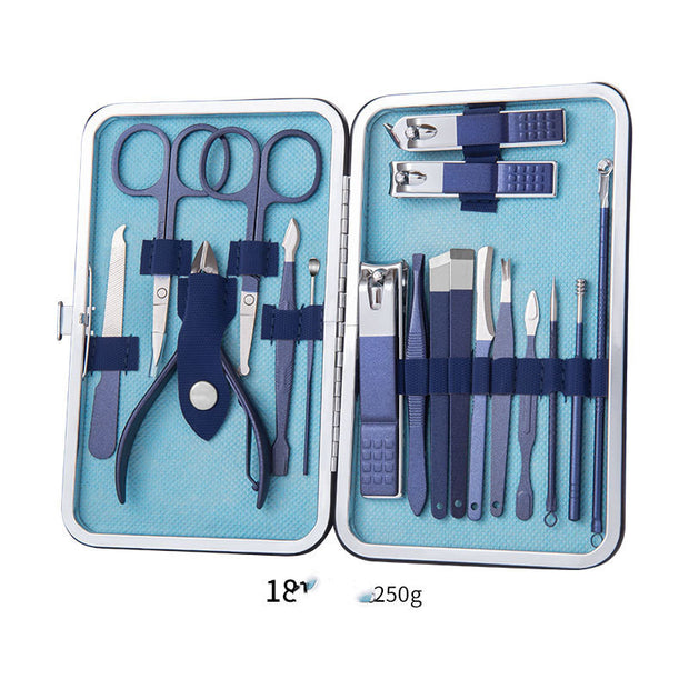 Professional Scissors Nail Clippers Set Ear Spoon