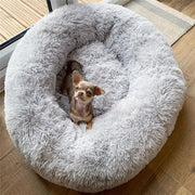 Dog Bed Super Soft Washable Long Plush Pet Kennel