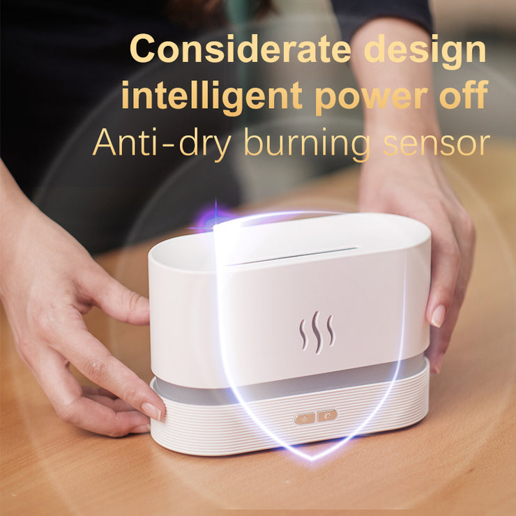 Drop Shipping Factory Direct Sale Fire Flame Humidifier Aroma