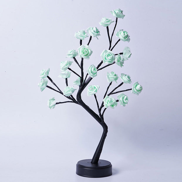 Table Lamp Flower Tree Rose Lamps Fairy Desk Night Lights