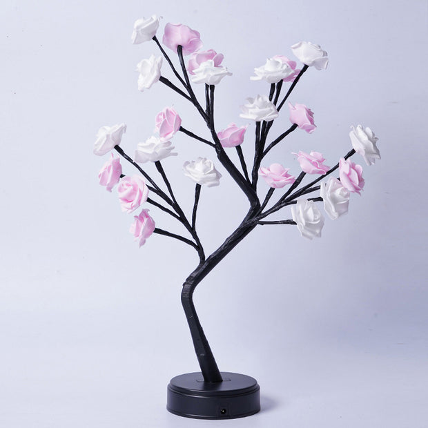 Table Lamp Flower Tree Rose Lamps Fairy Desk Night Lights