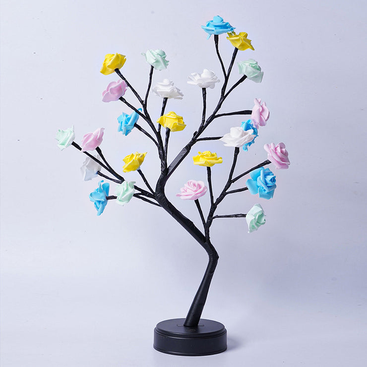 Table Lamp Flower Tree Rose Lamps Fairy Desk Night Lights