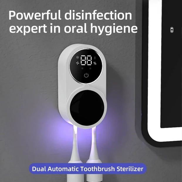 CleanWave™ Toothbrush Sanitizer