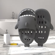 Shark Slippers With Drain Holes Shower Shoes