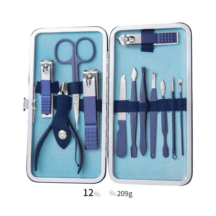 Professional Scissors Nail Clippers Set Ear Spoon