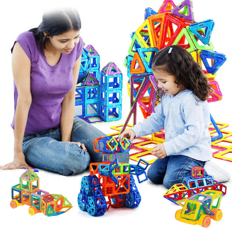 Magnetic Building Blocks DIY Magnets Toys